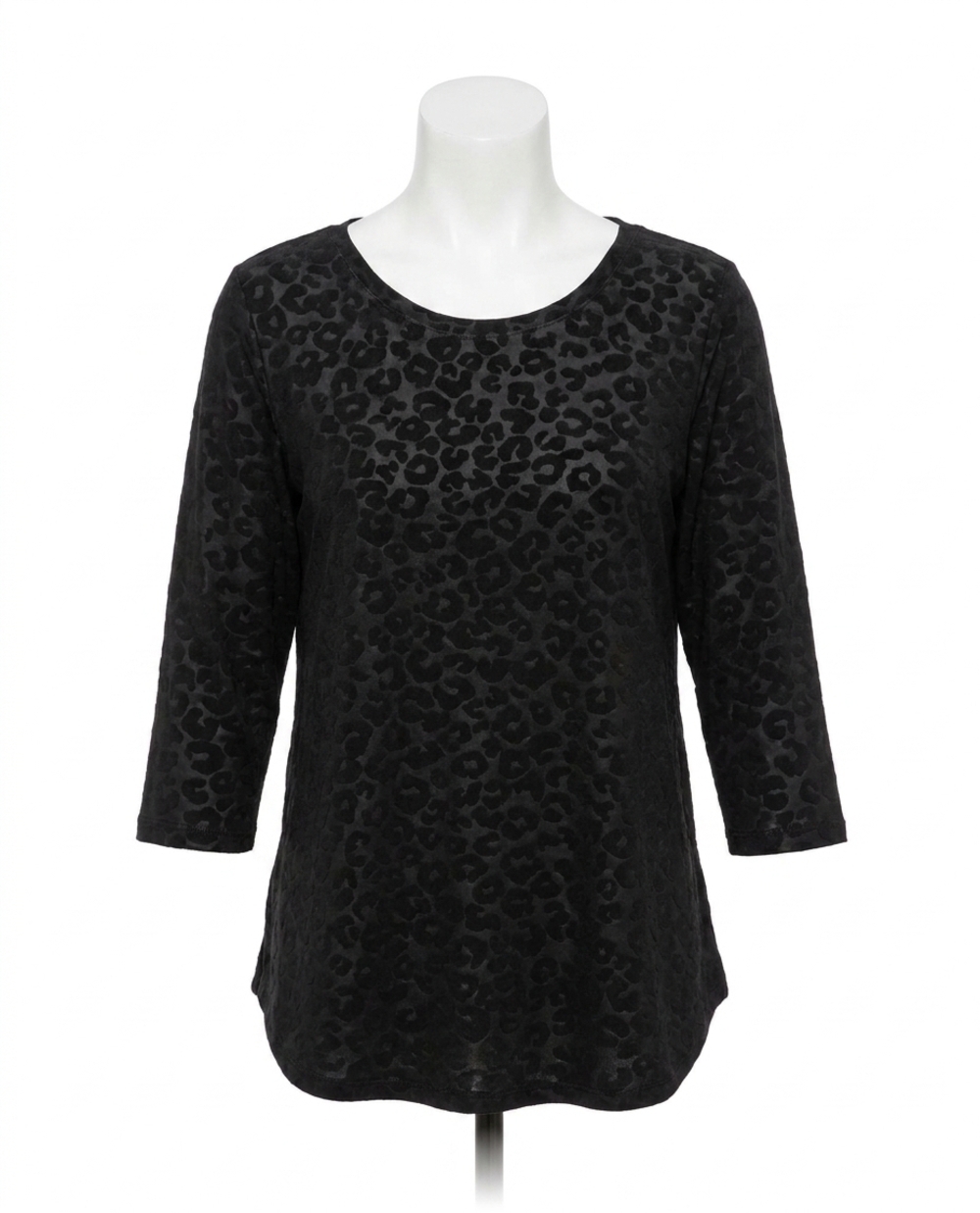 NEW SYMPLI go to classic tee in black animal